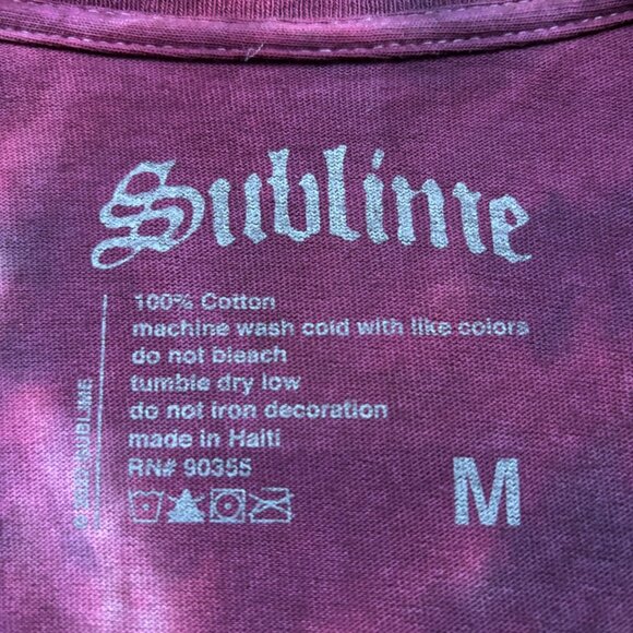 Sublime 40oz to Freedom Rock Band Tie-Dye T-Shirt Size Medium - Picture 4 of 4